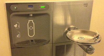 Bottle filling station